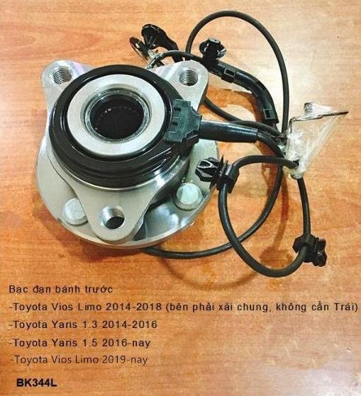 Bạc đạn bánh trước Toyota Yaris 2016-nay