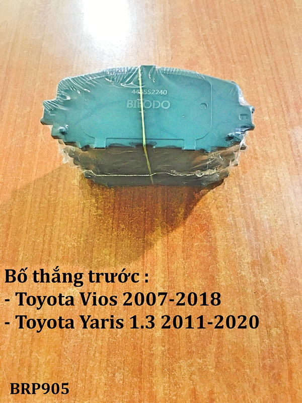 Bố thắng trước Toyota Yaris 1.3 2011-2020