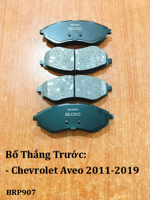 Bố thắng trước Chevrolet Aveo 2011-2019