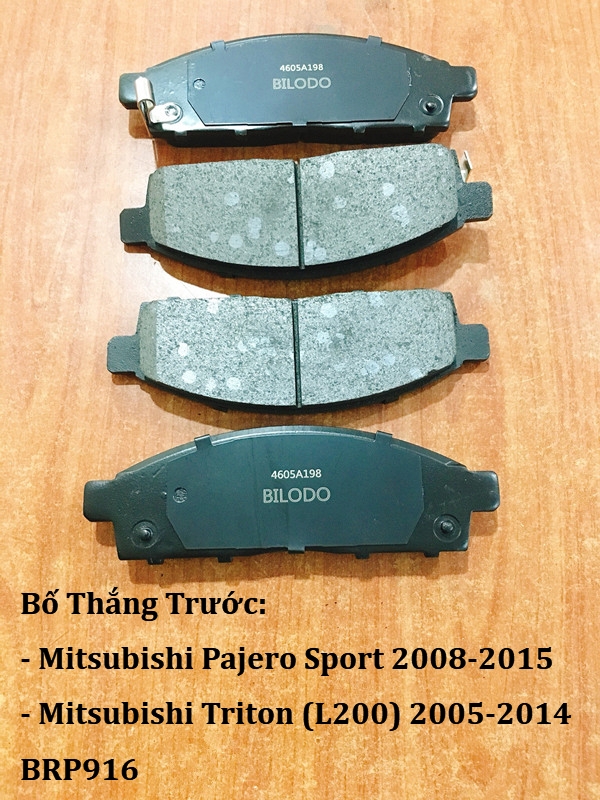 Bố thắng trước Mitsubishi Triton (L200) 2005-2014