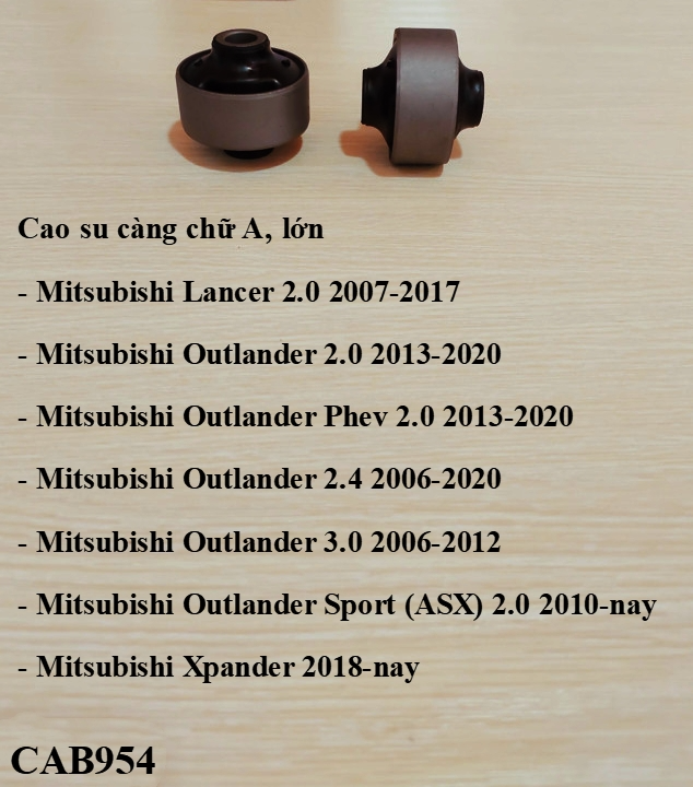 Cao su càng chữ A, lớn Mitsubishi Outlander 3.0 2006-2012