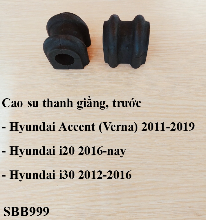 Cao su thanh giằng, trước Hyundai Accent (Verna) 2011-2019