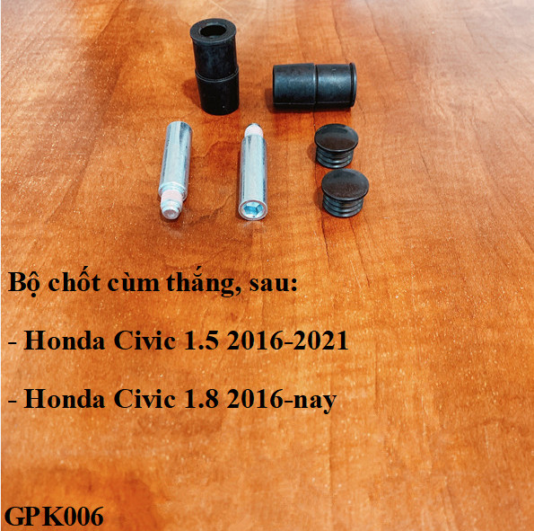 Bộ chốt cùm thắng sau Honda Civic 1.5 2016-2021