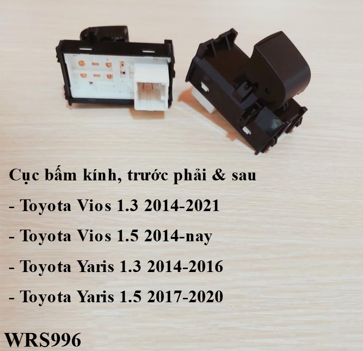 Cục bấm kính, trước phải & sau Toyota Vios 1.3 2014-2021