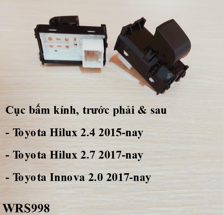 Cục bấm kính, trước phải & sau Toyota Innova 2.0 2017-nay