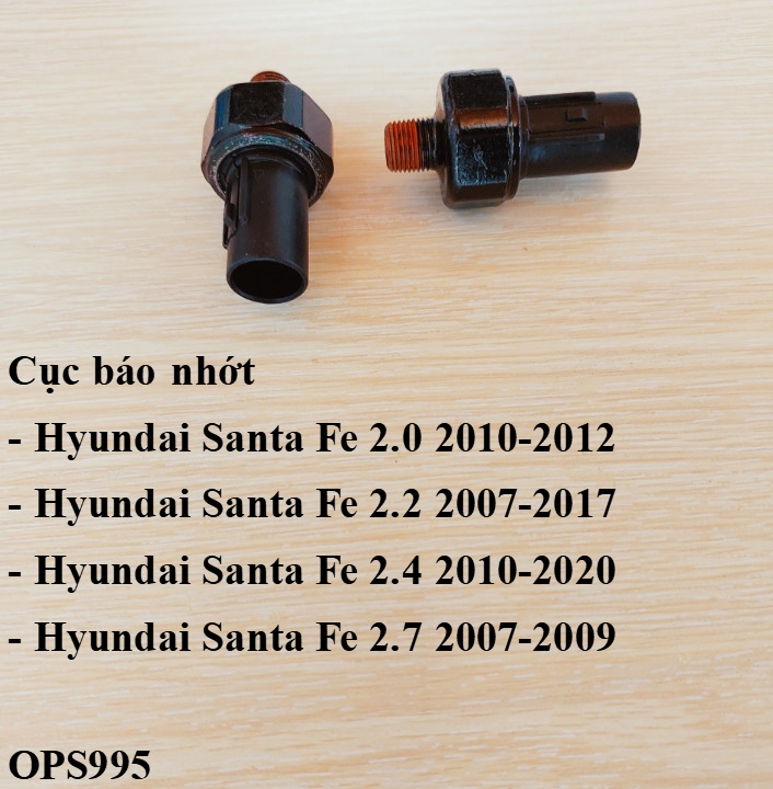 Cục báo nhớt Hyundai Santa Fe 2.7 2007-2009