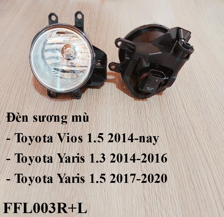 Đèn sương mù, trái - phải Toyota Vios 1.5 2014-nay