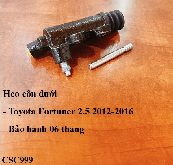 Heo côn dưới Toyota Fortuner 2.5 2009-2016
