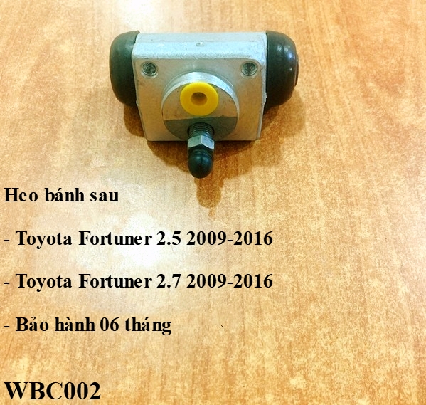 Heo bánh sau Toyota Fortuner 2.5, 2.7 2009-2016