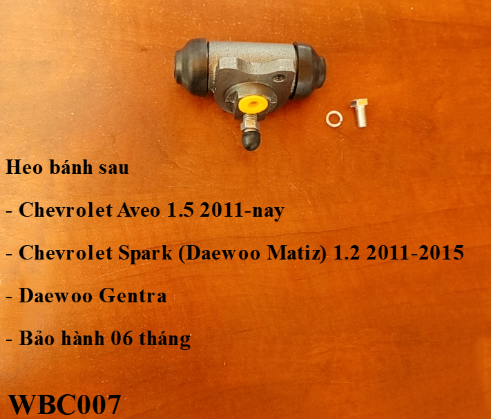 Heo bánh sau Chevrolet Spark (Daewoo Matiz) 1.2 2011-2015