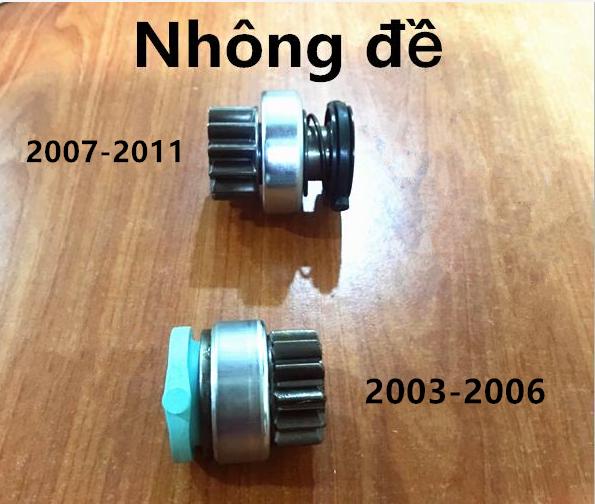 Nhông đề 2003-2006 & 2007-2011