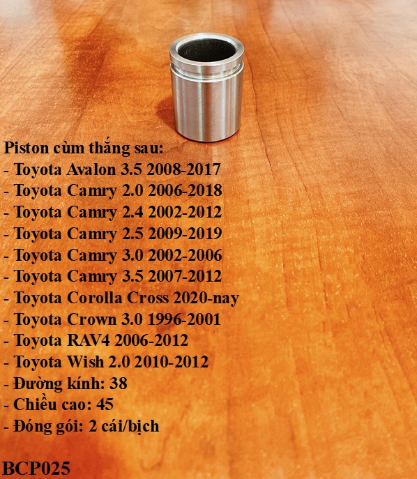 Piston cùm thắng sau Toyota Avalon 3.5 2008-2017