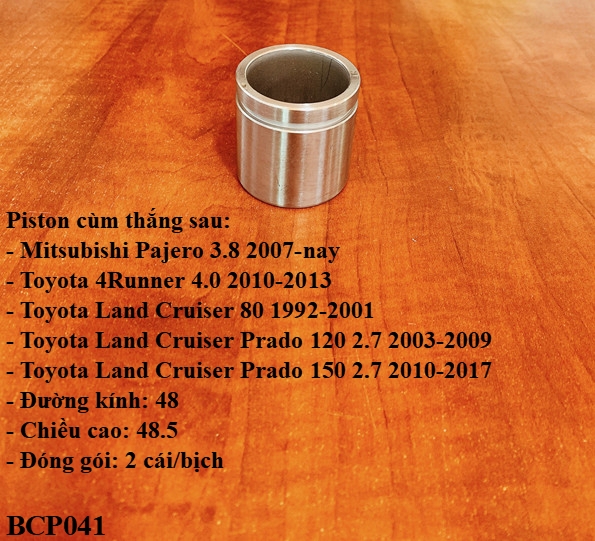 Piston cùm thắng sau Toyota Land Cruiser Prado 120 2.7 2003-2009