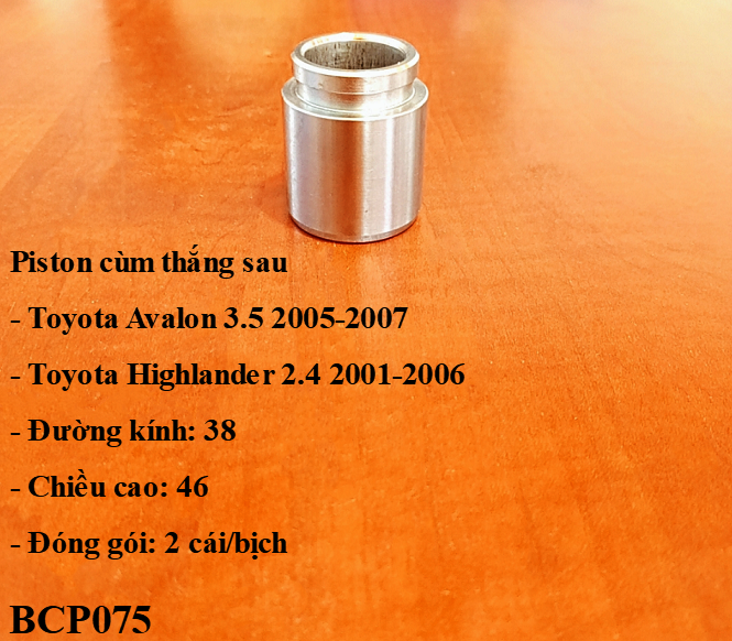 Piston cùm thắng sau Toyota Highlander 2.4 2001-2006