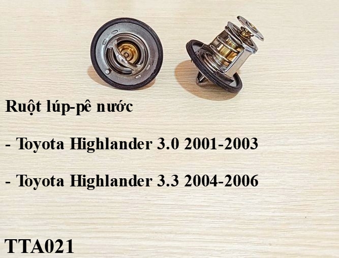 Ruột lúp-pê nước Toyota Highlander 3.0 2001-2003
