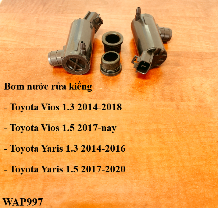 Mô-tơ bơm nước rửa kiếng Toyota Vios 1.3 2014-2018